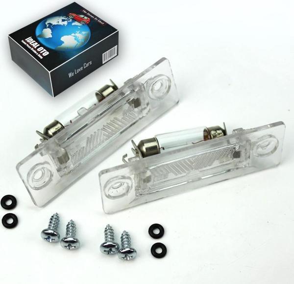 Lala Otomotiv Vw Passat B6, Transporter T5 T6 Caddy Jetta 04 Ampullü Plaka Lambası Dişlileri Plastikleri 2 Adet - Image 1