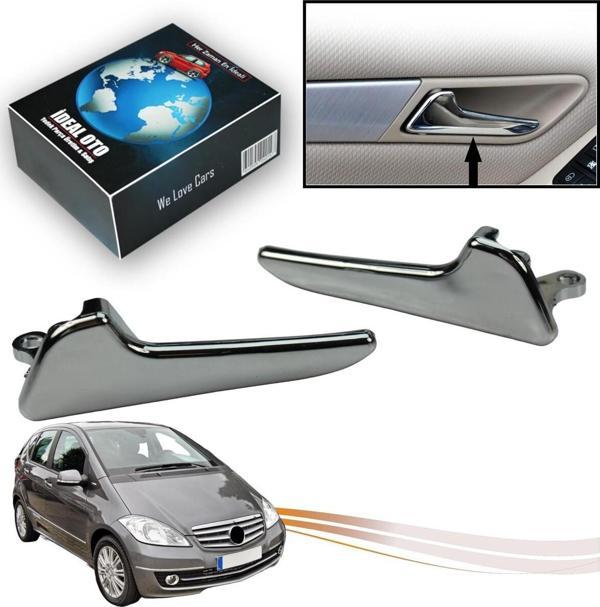 Lala Otomotiv Mercedes A W169 2004-2012 İçin Sağ & Sol İç Kapı Kolu 1697600308 - Image 1
