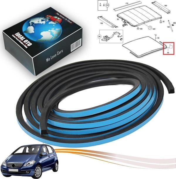 Lala Otomotiv Mercedes W169 2004-2012; A150 A160 A170 A180 A200 E-Cell İçin Sunroof Fitili (5 Metre) A1697800244 - Image 1
