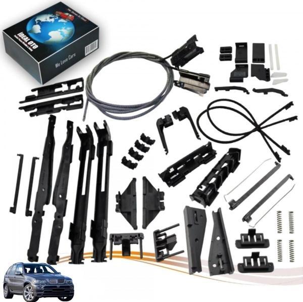Lala Otomotiv Bmw X5 E70 İçin Panoramik Ön Arka Sunroof Tamir Seti Oem: 54137240682 54107278144 - Image 1