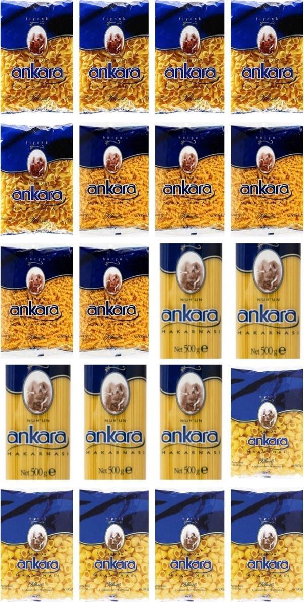 Nuh'un Ankara Makarnası (4 Çeşit 5'er Paket) - Image 1