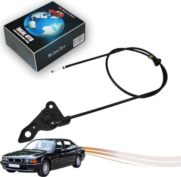 Lala Otomotiv Bmw 7 E38 1994-2001 İçin Kaput Açma Teli 51238168163 - Image 1
