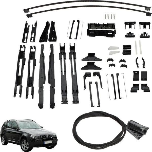 Lala Otomotiv Bmw X3 E83 Panoramik Sunroof Ön & Arka Ray Kızak Tamir Seti - Image 1