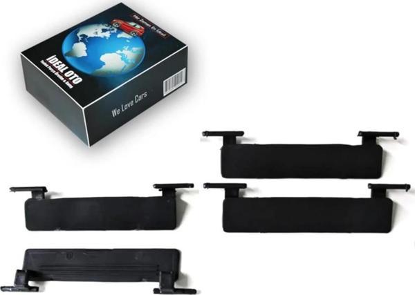 Lala Otomotiv Mercedes C W204 Panoramik Sunroof Port Bagaj Tavan Oluk Çıta Kapağı 2 Cm / 9,5 Cm - 4Lü Set - Image 1