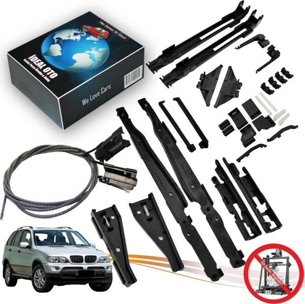 Lala Otomotiv Bmw X5 E53 2000-2006 Panoramic Sunroof Kızak, Halat & Sunroof Perde Tamir Seti - Image 1