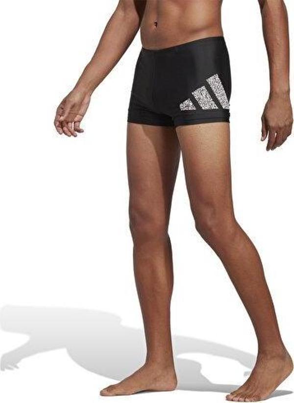 adidas Branded Boxer Erkek Mayosu HT2079 Siyah - Image 1