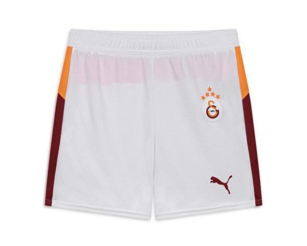 PUMA Galatasaray Çocuk 25/26 Deplasman Şort Galatasaray Çocuk 25/26 Deplasman Şort 77982402 Beyaz - Image 1
