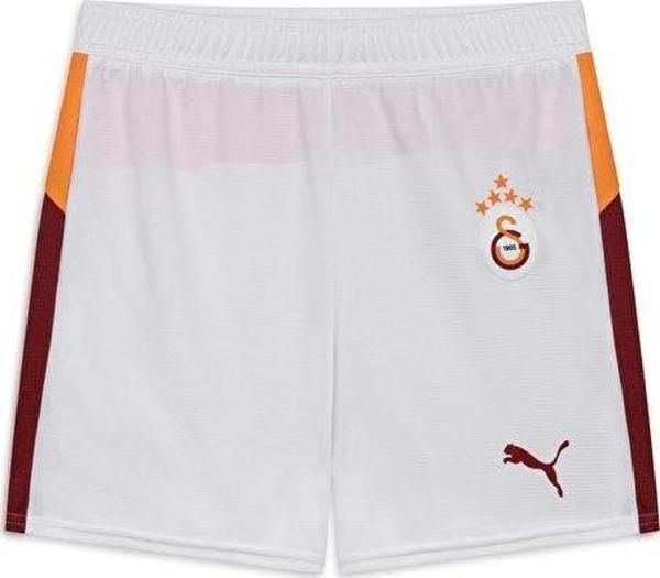 PUMA Galatasaray Çocuk 25/26 Deplasman Şort Galatasaray Çocuk 25/26 Deplasman Şort 77982402 Beyaz - Image 1