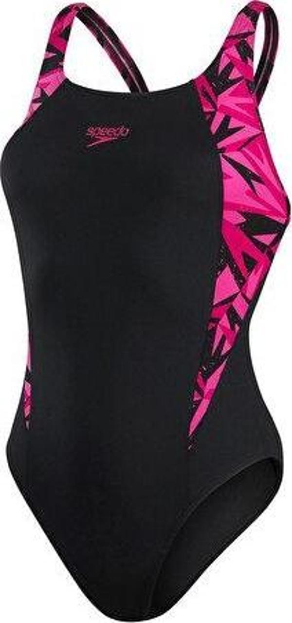 Speedo Hyper Boom Msbk Kadın Yüzücü Mayosu 8-13470G720 Siyah - Image 1