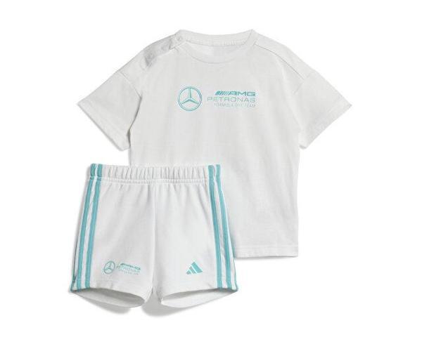 Adidas Mer Dna Bbyjgss Bebek Şortlu Takım JV5451 Beyaz - Image 1