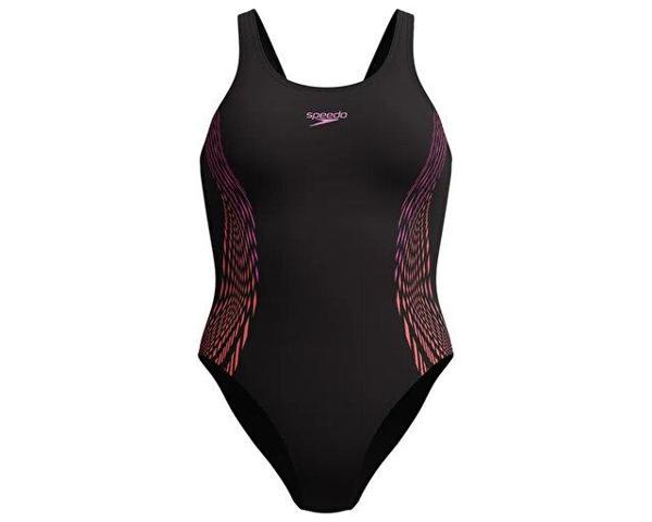 Speedo Plmt Msbk Af Purple Kadın Yüzücü Mayosu 8-00305815357 Mor - Image 1