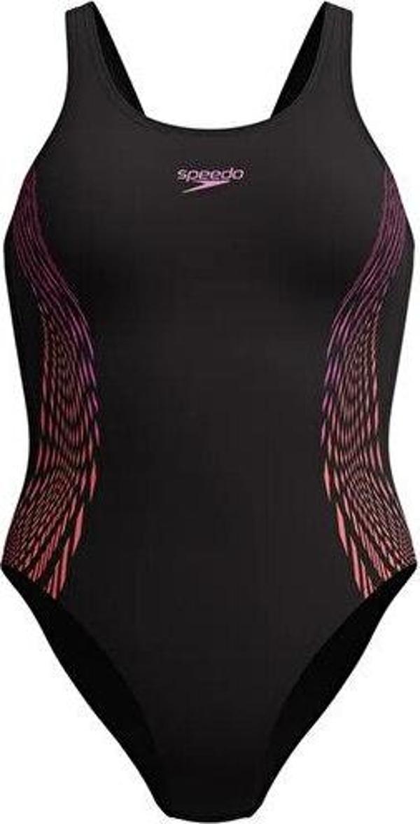 Speedo Plmt Msbk Af Purple Kadın Yüzücü Mayosu 8-00305815357 Mor - Image 1