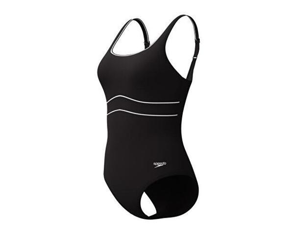 Speedo Speedo Spdscu Cntr Eclipse 1Pc Af Black Kadın Yüzücü Mayosu 8-00306700334 Siyah - Image 1