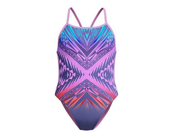 SPEEDO SPEEDO PLMT DIGI VBK 1PC AF BLUE Kadın Yüzme Mayosu 8-00349918346 Mavi - Image 1
