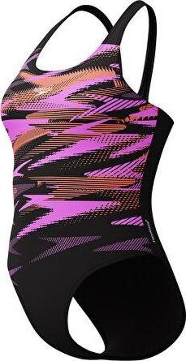 Speedo Hyperboom Plmt Msbk Af Orange Kadın Yüzücü Mayosu 8-0869418417 Turuncu - Image 1