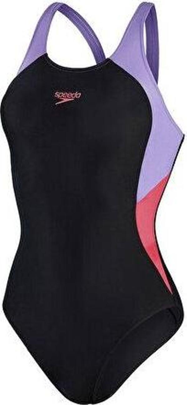 Speedo Colbl Spl Mbk 1Pc Kadın Yüzücü Mayosu 8-1347515476 Siyah - Image 1