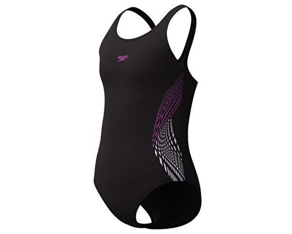 Speedo Plmt Msbk 1Pc Jf Purple Kız Çocuk Mayosu 8-0832418374 Mor - Image 1