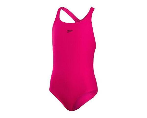 Speedo Eco End Medalist Kız Çocuk Yüzücü Mayosu 8-13457B495 Pembe - Image 1