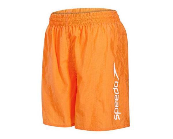 Speedo Lacivert Erkek Çocuk Yüzme Şortu 8-01325B413 Challenge 15 Wsht Jm Orange White - Image 1