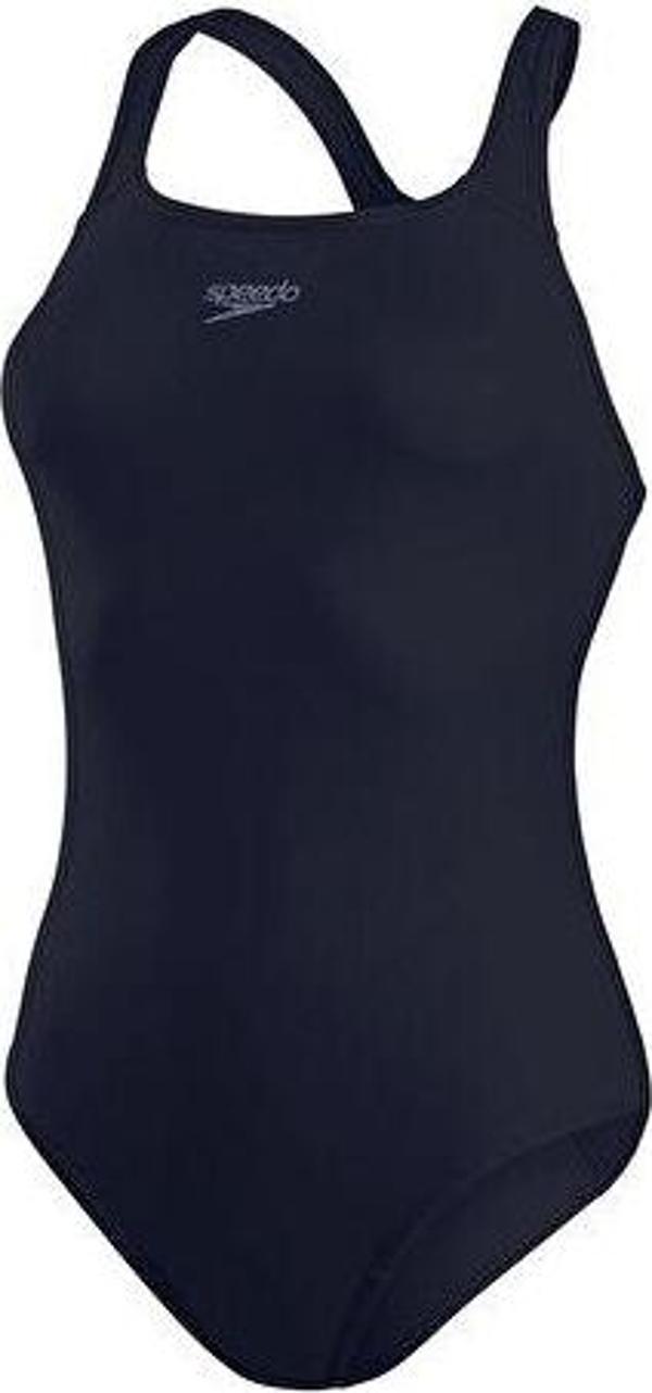 Speedo Eco End Ess Mdlt Af Navy Kadın Yüzücü Mayosu 8-13471D740 Siyah - Image 1