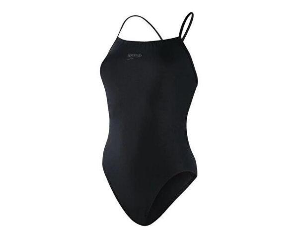 Speedo Eco End+ Tsrp Af Blk Kadın Yüzücü Mayosu 8-135390001 Siyah - Image 1