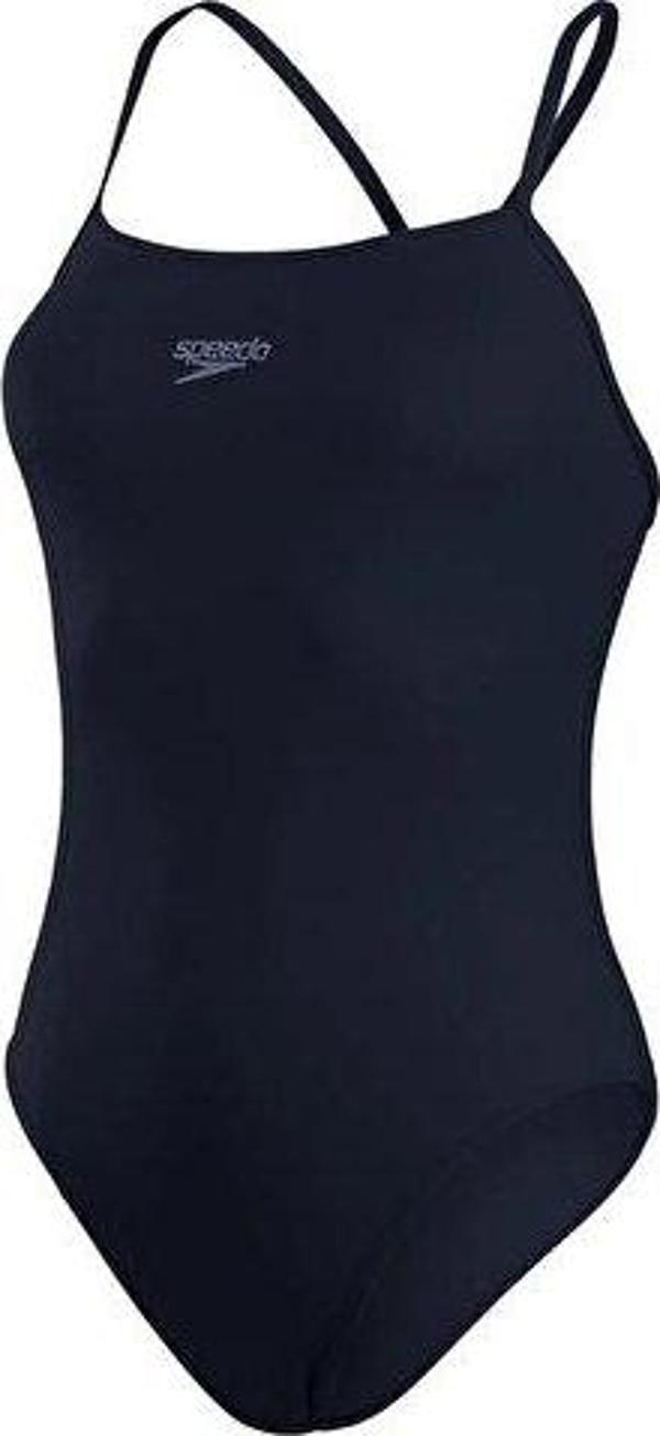 Speedo Eco End+ Tsrp Af Navy Kadın Yüzücü Mayosu 8-13539D740 Lacivert - Image 1