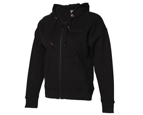 Hummel Hmlipomea Zip Hoodie Kadın Günlük Sweatshirts 921694-2001 Siyah - Image 1