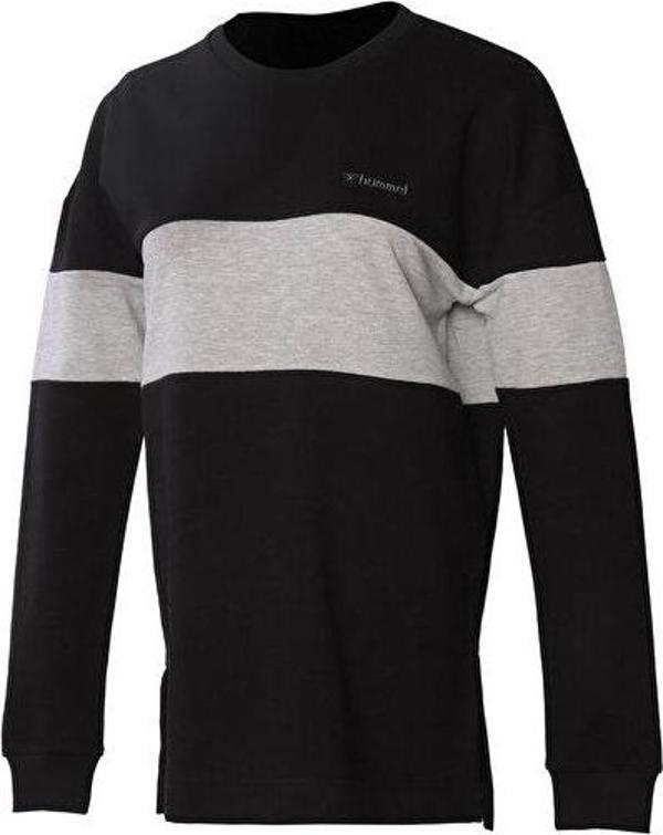 Hummel Baden Tunic Kadin Günlük Sweatshirts 960029-2001 Siyah - Image 1