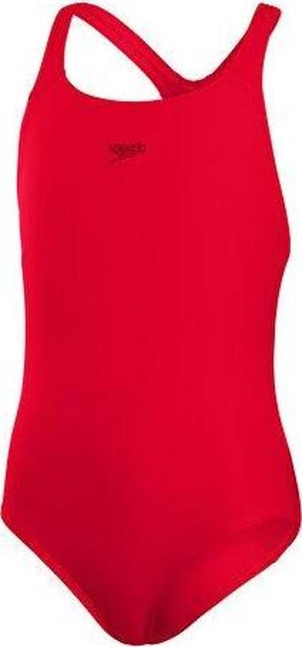 Speedo Speedo Eco End+ Mdlt Jf Kız Çocuk Mayosu 8-134576446Kırmızı - Image 1