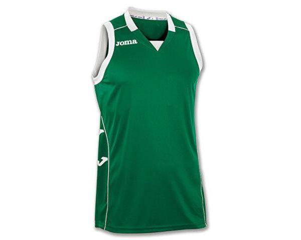 Joma Erkek Basketbol Forması Yeşil-Beyaz Cancha ii 100049.450 - Image 1