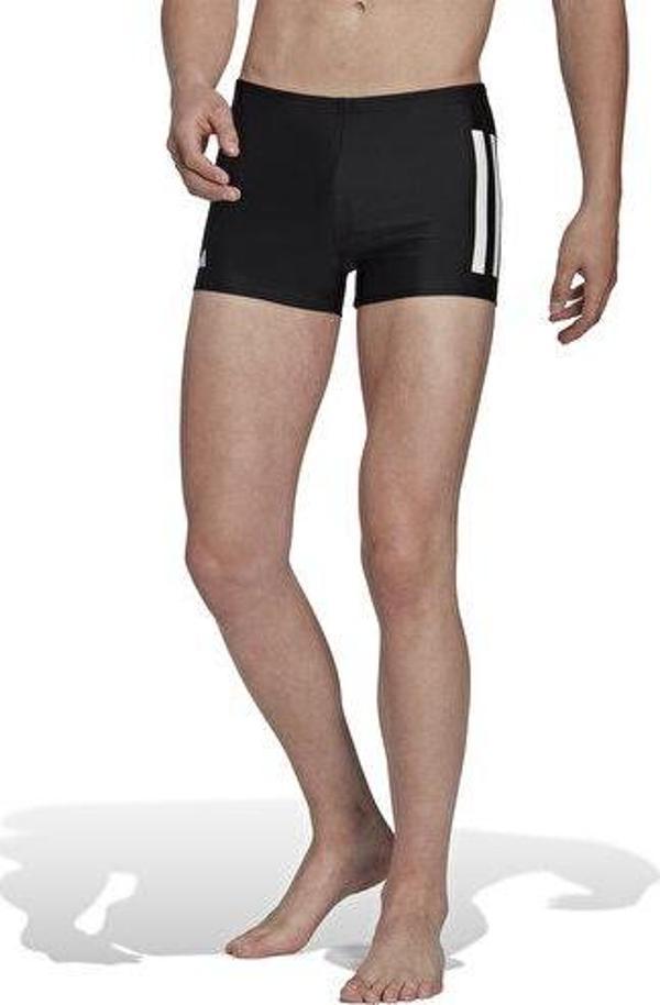 adidas Bold 3S Boxer Erkek Yüzücü Mayosu HT2081 Siyah - Image 1
