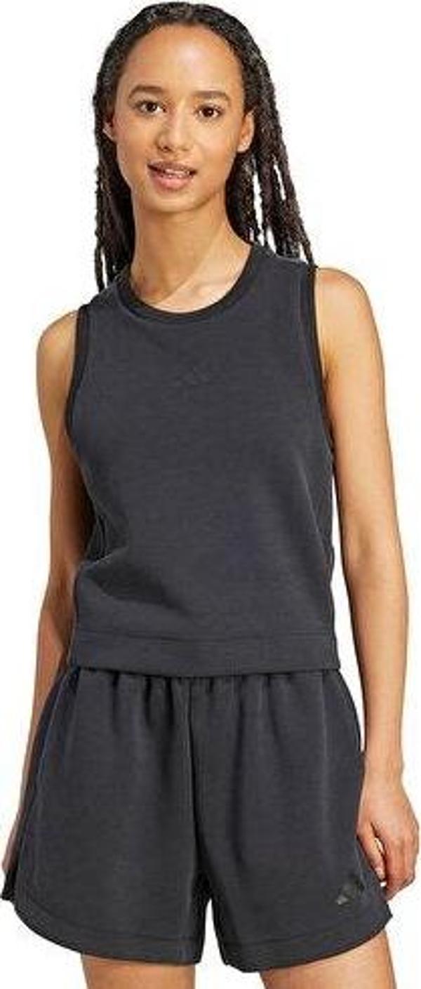adidas W All Szn Sl Tk Kadın Günlük Atlet JM3733 Siyah - Image 1
