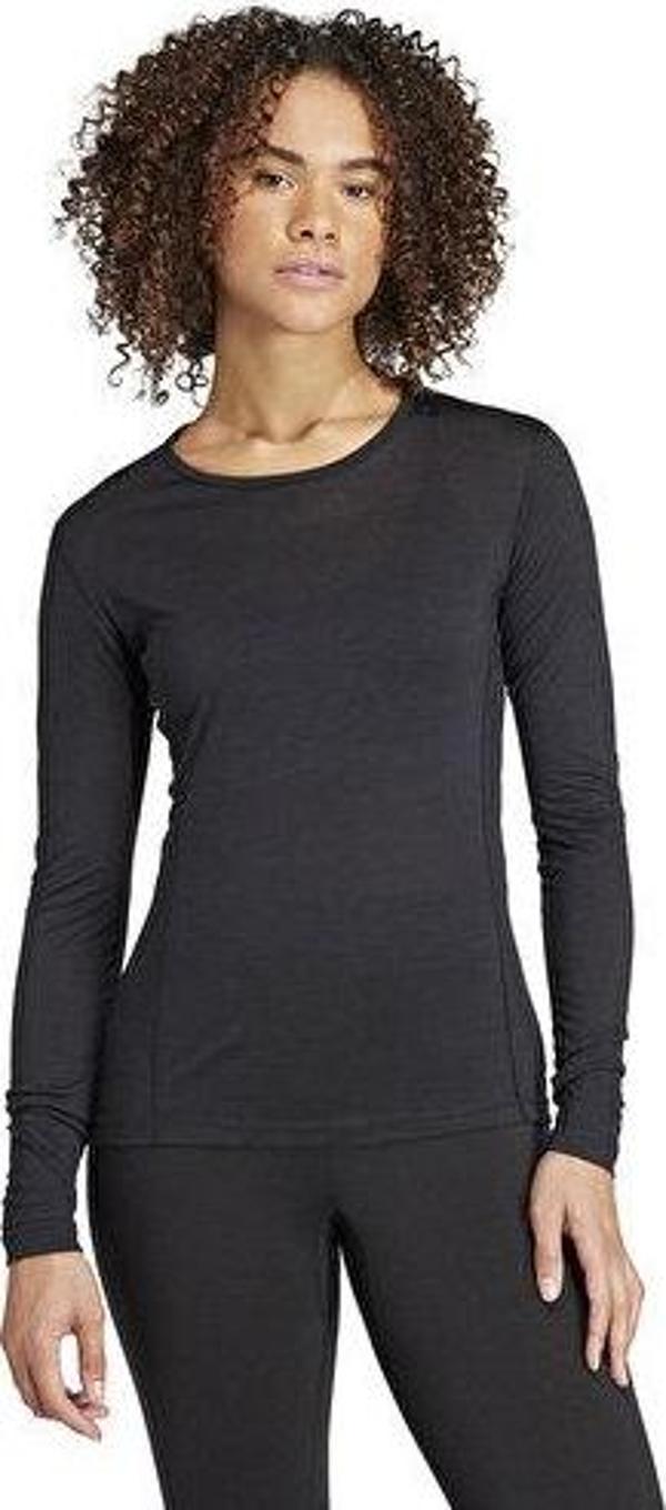 adidas Xpr Mer50 Ls W Kadın Uzun Kollu İçlik HZ8557 Siyah - Image 1