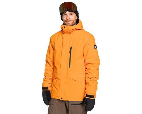 Quiksilver Mission Solid Erkek Kayak Montu EQYTJ03266-ORANGE-PEPPER Turuncu - Image 1