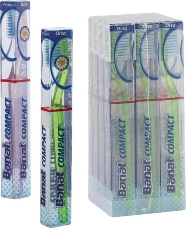 Banat Compact Diş Fırçası - 5 Adet - Image 1