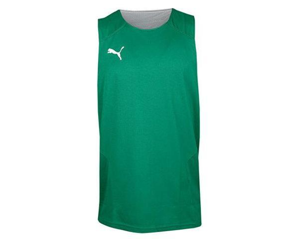 Puma Turkey Practice Jersey Türkiye Çift Taraflı Basketbol Tişörtü 60547104 Yeşil - Image 1