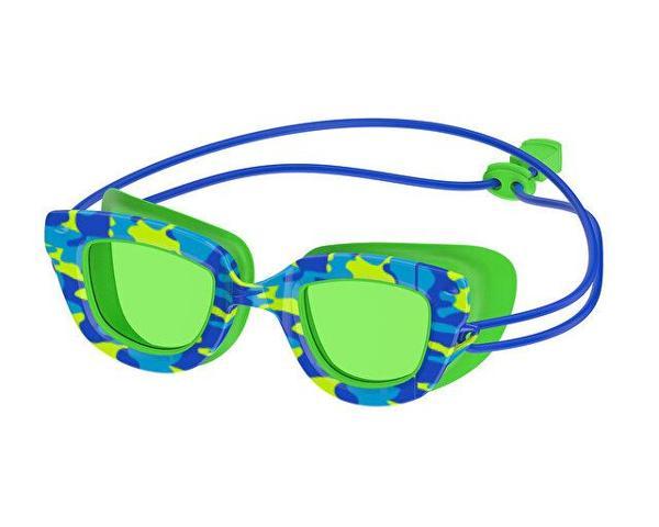 Speedo Sunny G Pop Sea Ju Blue/Green Çocuk Yüzücü Gözlüğü 8-775070415036 Mavi - Image 1