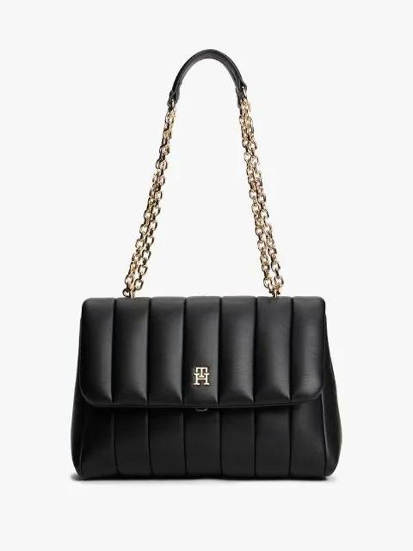 Tommy Hilfiger TH Grace Orta Boy Çapraz Askılı Kadın Çanta AW0AW17669BDS - Image 1