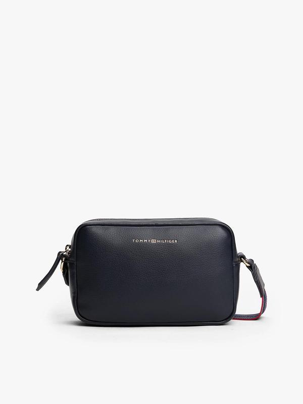 Tommy Hilfiger TH Logo Şeritli Kamera Kadın Çanta AW0AW17689DW6 - Image 1