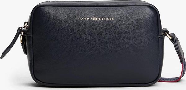 Tommy Hilfiger TH Logo Şeritli Kamera Kadın Çanta AW0AW17689DW6 - Image 1