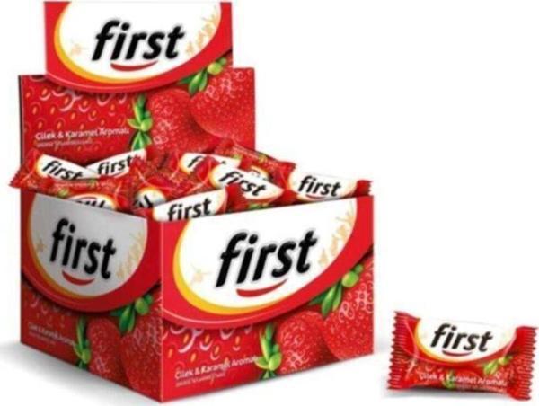 First Tekli Sakız Çilek Aromalı 200 Adet - Image 1