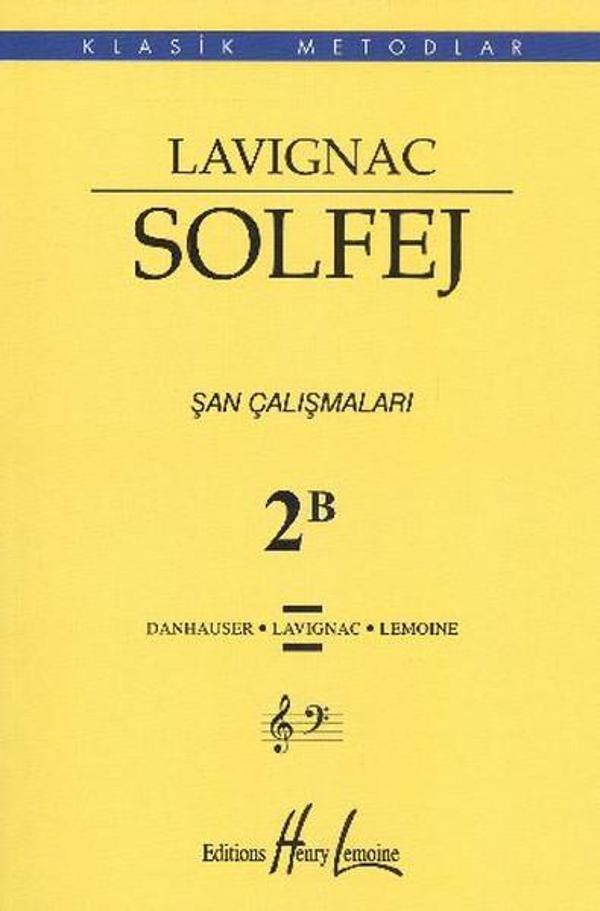 Lavignac Solfej 2B Şan Çalışmaları - Porte Müzik Eğitim Yayınları - Image 1