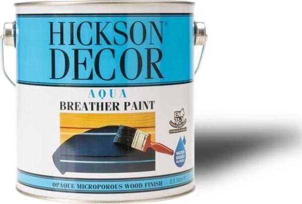 Hickson Decor Aqua Breather Paint - Ahşap Boyası 2.5lt-AntrasitGri - Image 1