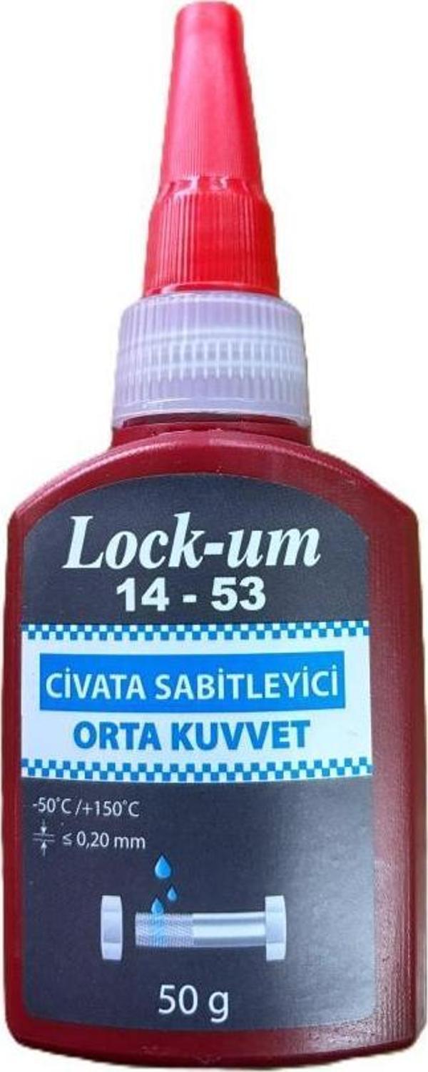 Lock-um Orta Mukavemetli Civata Sabitleyici 50ml - Image 1
