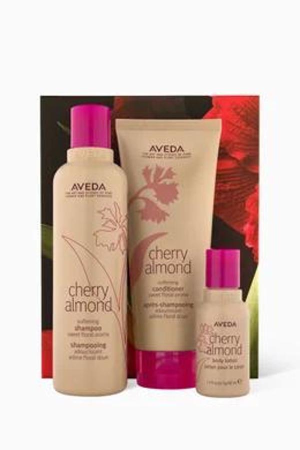 Aveda Cherry Almond Softening Hair & Body Trio Set - Image 1