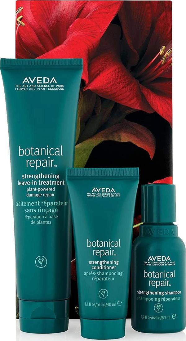 Aveda Botanical Repair Strengthening Hair Trio Set - Image 1