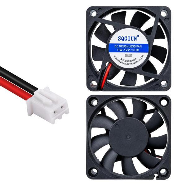 IC-216 FIRÇASIZ DC FAN 60X60X15MM 12 VOLT 2 PİN (K246) - Image 1