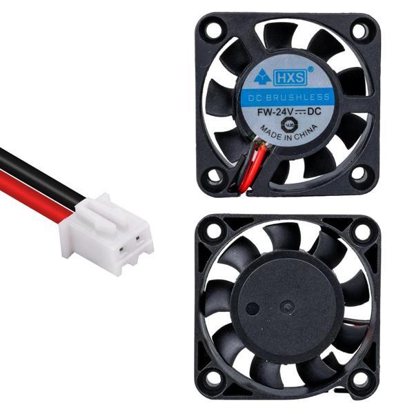 IC-216A FIRÇASIZ DC FAN 40X40X10MM 24 VOLT 2 PİN (K246) - Image 1