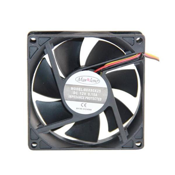 MARXLOW IC-216 FAN 80X80X25 MM 8X8 12 VOLT DC 3 KABLOLU FAN (81) - Image 1