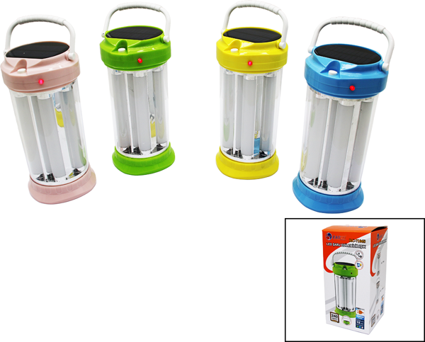 40W X 6 TÜP SOLAR ŞARJLI - FİŞLİ LED IŞILDAK FENER 240W (81) - Image 1